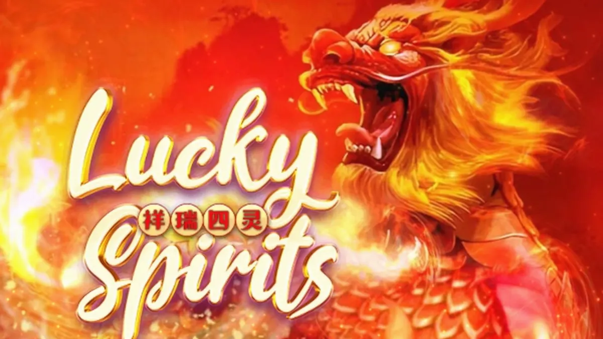 Interface do jogo de slot Lucky Spirits com tema místico